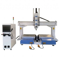 Double table 5 Axis CNC Router